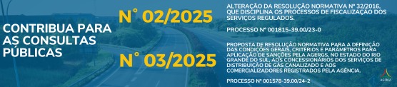 Consulta e Audiência Pública N.º 02/2025 e N.º 03/2025