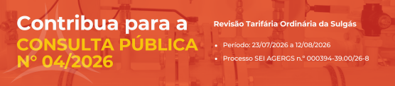  Revis&atilde;o Tarif&aacute;ria Ordin&aacute;ria da Sulg&aacute;s