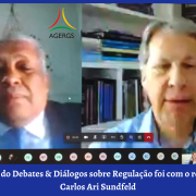 Evento de alto nível com momento de questionamentos sobre o futuro da regulação.