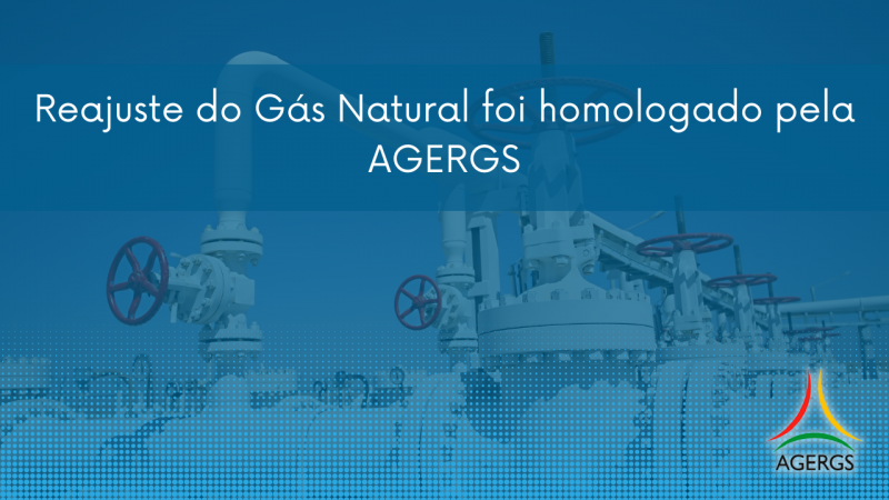 Reajuste do Gás Natural foi homologado pela AGERGS