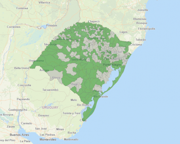 mapa rs